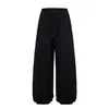 26164 High Street American Neutro Espesso Pesado 440g Design Cor Sólida Masculino Solto Esportivo Casual Calça de Moletom