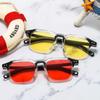 Gafas de sol que cambian de color nuevas 2022 al por mayor moda retro para hombre gafas de sol de moda para hombre celebridad de internet pasarela gafas combinables