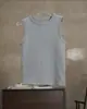 Nova Coleção de Primavera Estilo Coreano Simples Amigável à Pele Colete Emagrecedor Estilo Básico Top Básico sem Mangas Nadador para Mulheres