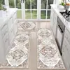 Temu Dropshipping Terciopelo de Cristal Cocina Resistente a Manchas Antideslizante Juego de Tres Piezas Entrada del Hogar Felpudo Venta Directa de Fábrica