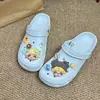 Accesorios DIY para Zapatos Croc de Ballena Oceánica Hebilla Decorativa para Zapatos Pop Mart Lindos Desmontables de Alta Gama Compatibles con Crocs