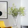 Folha de Galho de Simulação Casa Simples Galho Alto Folha de Plástico Sala de Estar Interna Decoração de Alto Padrão Acessórios de Plantas Verdes Enfeites