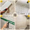 Chapa de Travertino Porcelana Suave Cuero Pu Imitación Piedra Piedra Suave Adhesivo de Pared Panel de Pared Tablero de Travertino Azulejo para Pared Exterior Piedra Flexible