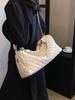 Bolso de mano de moda de gran capacidad para mujer 2023 otoño e invierno Nuevo bolso bandolera romboidal casual para combinar con todo, bolsa de viaje