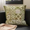 Almofada de Luxo de Alto Padrão Estilo Francês, Fronha de Tecido com Suporte Lombar para Cama, Sofá da Sala, Almofada com Enchimento