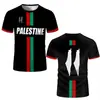 Camiseta de Fútbol Verano Moda Manga Corta Bandera Nacional Impresión 3D Camiseta Casual Cuello Redondo Holgada