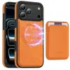 Adecuado para Iphone18Promax, Funda de Teléfono de Cuero con Tarjetero Magnético, Cubierta Protectora Anti-Caídas Apple 17, Comercio Exterior