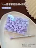 Esponja de Maquillaje Cuadrada Desechable para Difuminar 1cm Mini Bloque de Tofu Pinza Agarradora Set de Herramientas para Uñas al por Mayor