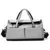 2026 Nueva Bolsa de Gimnasio Impermeable de Gran Capacidad con Compartimento Independiente para Zapatos, Bolsa de Viaje para Viajes Cortos, Elegante Bolsa de Equipaje de Mano