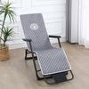 Silla Plegable con Funda Integrada Silla de Descanso Sencilla para la Hora del Almuerzo Cojín para Silla de Bambú Cojín para Silla de Ratán Silla de Madera Maciza Cojín para Mecedora