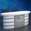 Mesa para Transmisiones en Vivo de Comercio Electrónico, Mesa de Estudio, Mesa Fija para Presentador de Sala de Transmisiones en Vivo, Mesa para Presentador de Transmisiones Infantiles, Mesa de Entrevistas para Medios de Noticias