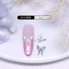 Joyería para Uñas Estilo Retro Aleación Croheart Metal Mariposa Accesorios para Uñas Cruz Uso Armadura Decoración Colgante