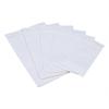 Sacos de Papel Kraft Branco Fosco para Atacado Sacos de Selagem para Nozes e Doces Sacos com Janela de Selagem de Oito Lados Sacos Autosselantes para Lanches em Estoque