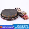 Fabricante Venta al por Mayor Banda Elástica Jacquard Colorida 3/4cm Nylon Repujado Ropa Interior Accesorios de Ropa Banda Elástica