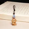 Ciprés Zodiaco Dibujos Animados Pareja de Madera Cadena para Teléfono Bolso Colgante Llavero Atracción Turística Puesto Accesorios Fabricante Mayorista