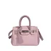 Bolsos de Mujer de Moda Transfronterizos 2026 Nuevo Bolso Tipo Kelly Color-Block Gran Capacidad Bolso de Mano Hombro Cruzado Bolso de Viaje para Mujer