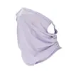 Protetor Solar de Verão Máscara de Seda Gelada Buraco Respirável Proteção do Pescoço Lenço Integrado com Alça para Orelha Secagem Rápida Lenço para Ciclismo Masculino e Feminino Lenço Fino
