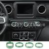 Para JL Wrangler/JT Gladiator Decorações para Interruptor de Ar Condicionado/Farol * 4 A para 18 Anos