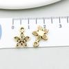 Mezcla 100 Aleación Rosa Girasol Trébol de Cuatro Hojas Serie Colgante Colgante DIY Pulsera Collar Accesorios
