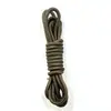 3mm En Stock Bolsa Suelta Tiradores de Cremallera Accesorios Tejido a Mano Serie Miu Paracord Núcleo de Poliéster Correa Redonda para Bolsa Transfronterizo