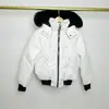 Chamarra acolchada Moose # 02 para Hombre con Capucha de Piel de Zorro