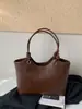 Bolso de Mano Melard Color Café para Mujer 2026 Nuevo Otoño Invierno Retro Bolso de Viaje de Gran Capacidad Bolso Tote Versátil