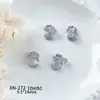 Bolsa de Dinheiro da Sorte para Ano Novo, Joia, Bolsa de Dinheiro de Zircônia Brilhante de Luxo Leve, Acessórios para Nail Art Estilo Chinês Olho de Gato Atacado