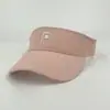 Gorra Vacía para Mujer Estilo Coreano de Primavera y Otoño Sombrero Protector Solar Bordado con Letras Sin Techo Gorra de Béisbol de Primavera y Verano Verano