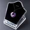 Hebilla de ping-an de estilo chino, piedra natural de 20 mm, estilo antiguo medio, anillo con agujero grande, colgante tejido artesanal, accesorios para pulsera