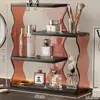 Prateleira de armazenamento de cosméticos Porta-copos de mesa Suporte de exposição Banheiro Produtos de skincare Perfume Artigos de higiene pessoal Prateleira de armazenamento