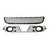 Adecuado para Volkswagen Golf 6 Malla Inferior Mk6 Panal Rejilla Frontal de Parachoques Cubierta del Marco de la Luz Antiniebla