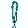 25cm Miumiu Corda Nó de Diamante Artesanal Colorido Corda de Pular Chaveiro Pingente Decorativo para Mochila Corda