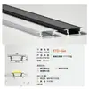 Canal de Luz Lineal LED Carcasa Luz Lineal para Gabinete Empotrado Canal de Luz Lineal Tira de Luz Decorativa de Aleación de Aluminio Fabricante de Canal de Aluminio
