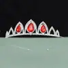 Diadema de Princesa Amor con Pedrería Corona Mágica Corona Elsa Accesorios para el Cabello Brillantes para Cumpleaños y Actuaciones Escénicas de Niñas