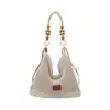 Bolso tejido para vacaciones en la playa para mujer 2026 nuevo modelo bolso de mano de punto hueco gran capacidad bolso de hombro axila