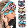Banda Cruzada para el Cabello Estilo Nuevo Europeo y Americano Estampada Personalizada Yoga Diadema Cruzada Estilo Nuevo Europeo y Americano para Mujer Pañuelo Deportivo para la Cabeza