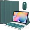Funda con teclado Bluetooth y ranura para lápiz para Samsung Galaxy Tab S6 Lite 10.4 P620 (2024)
