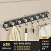 Gancho de Ventosa Baño Pared Multi-gancho Sin Taladrar Fuerte Carga Behind Door Hook Perchero Detrás de la Puerta Estante de Almacenamiento
