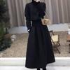 As lindas roupas de inverno de Shanli Dadi são populares este ano com um conjunto de terno de lã perfumada e ouro filha estilo coreano.