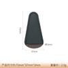 Funda Protectora de Cuero Grueso y Colorido para Tijeras Pequeñas Cubierta de Almacenamiento para Tijeras de Recorte de Cejas y Peluquería Cubierta de Cuero Bordada para Tijeras Pequeñas