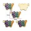 Promoção Quente da Amazon Pingente de Gota de Óleo de Carnaval Acessórios de Liga DIY Pulseira Colar Pingente Decorativo W400