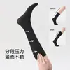 Meias Pretas Meias Femininas Meia-Calça de Cano Médio Respiráveis Estilo Verão Meias Acima do Joelho Meias JK para Panturrilha Meias Acima do Joelho Meias com Proteção para o Calcanhar