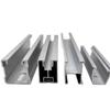 Stock Listo Rieles Fotovoltaicos de Aleación de Aluminio Accesorios de Soporte de Fijación Reforzado Tipo H Techo de Teja de Acero Solar Perfiles de Aluminio