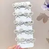 Goma para el pelo con lazo de perlas linda para niños, Accesorio para el pelo de bebé, Cuerda para el pelo, Goma elástica para el pelo amigable para el cabello de niñas pequeñas