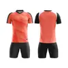 Roupas de Futebol Estampadas para Crianças Classe A Conjunto Esportivo Camisa de Manga Curta Masculina e Feminina Roupas para Acampamento de Treinamento de Estudantes Equipe de Competição