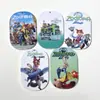 Colgante de Tarjeta de Zootopia Grabado por Ambos Lados para Joyería Hecha a Mano DIY, Colgante para Cadena de Teléfono, Materiales para Colgar