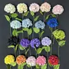 Flor Artificial Individual Grande de Hortensia de 117 Piezas para Arreglo de Boda, Arreglo Floral, Decoración del Hogar, Adornos de Flores Artificiales Transfronterizos al por Mayor