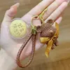 Chaveiro Urso Bolo Pequeno Ouro Puro 999 Urso de Lã Boneco Estéreo Chaveiro Pingente Mochila Casal Presente Lote