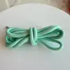 Cordones Redondos de Poliéster de 4 mm en Varios Colores Adecuados para Zapatos de Lona de Caña Alta y Baja para Hombres y Mujeres en Múltiples Colores