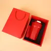 Nova caneca de café portátil estilosa para meninas, copo térmico de aço inoxidável 316, presente simples e luxuoso, copo octogonal personalizável
